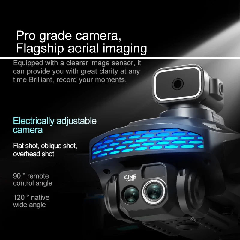 Xiaomi M6 RC Drone 8K Aerial HD Dual Camera 5G WIFI Intelligent Obstacle Avoidance With Screen GPS Ruturn Brushless Power Drone