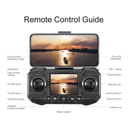 Xiaomi M6 RC Drone 8K Aerial HD Dual Camera 5G WIFI Intelligent Obstacle Avoidance With Screen GPS Ruturn Brushless Power Drone
