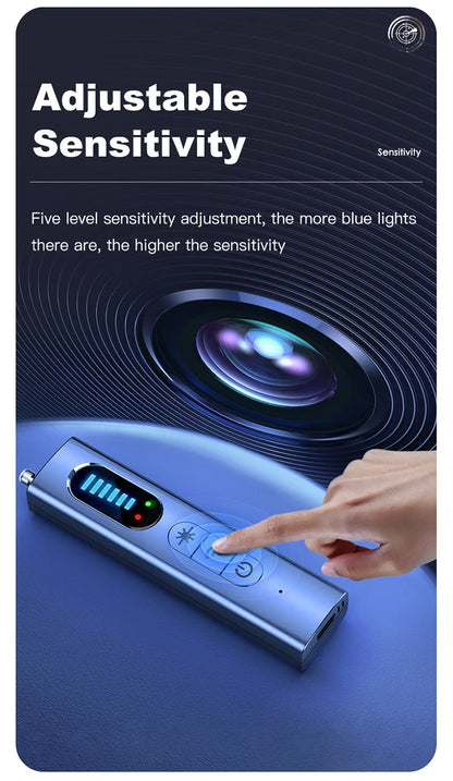 Anti Candid Camera Detector Surveillance Camera Security Alarm Anti-positioning Monitoring Infrared Scanner Hotel Smart Signal