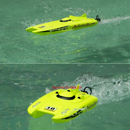 53CM Large 40KM/h High Speed Remote Control RC Racing Boat 150M 2 way Navigation Waterproof Dual Body Electric RC Speedboat Toy