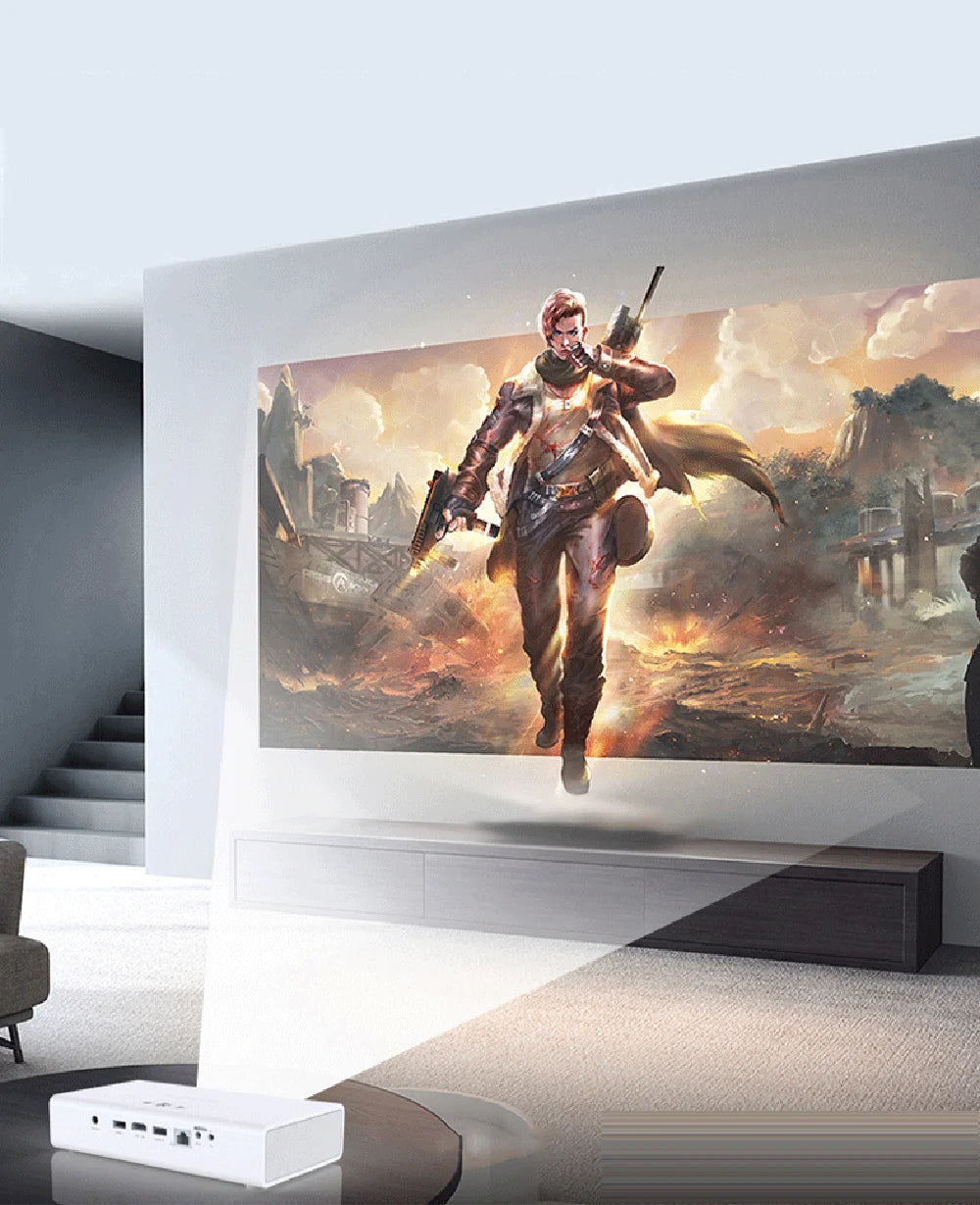 Smartldea V6 3D 4K Projector Android Wifi Daytime Proyector native 1280*800 Auto Focus Full HD 1080p portable smart game Beamer