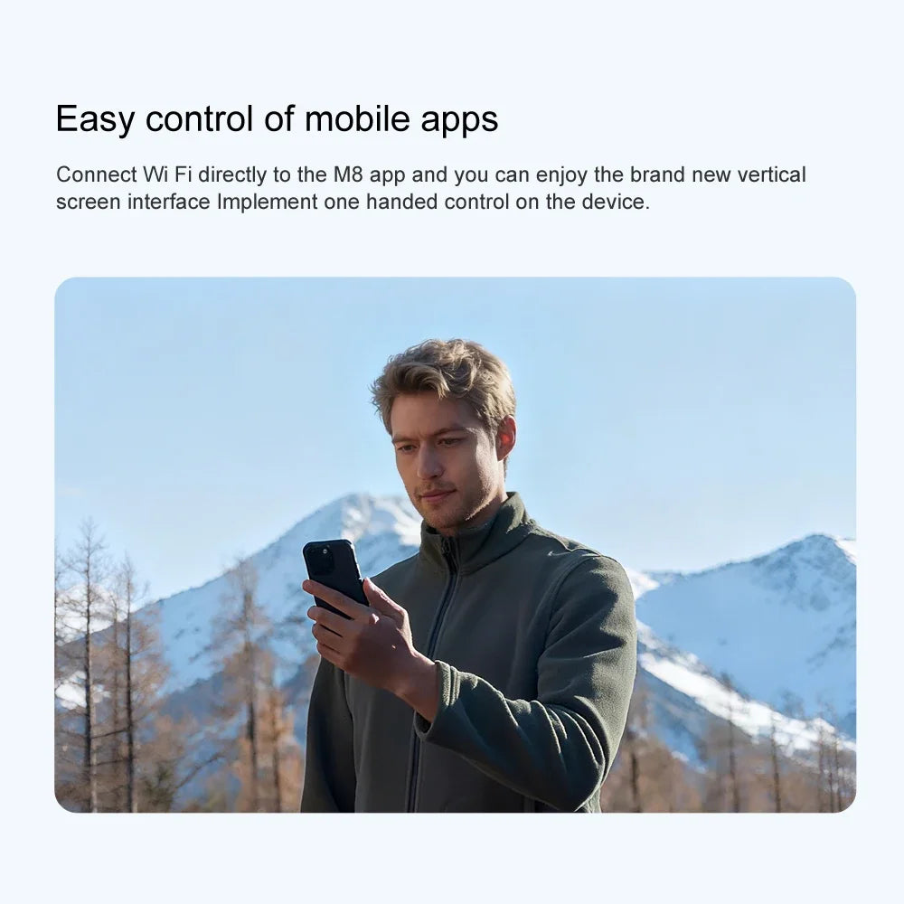 For Xiaomi M8 Drone 4K Professional Dual Camera with Screen 5G WIFI FPV Dron Brushless Optical Flow Hover Folding GPS Quadcopter