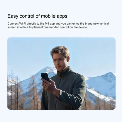 For Xiaomi M8 Drone 4K Professional Dual Camera with Screen 5G WIFI FPV Dron Brushless Optical Flow Hover Folding GPS Quadcopter