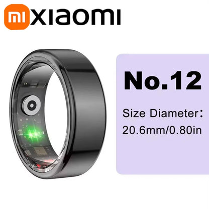 Xiaomi Smart-Ring Bluetooth Health Monitoring Blood Oxygen Sleep Heart Rate Multi-sport Modes Waterproof IP68&5ATM Men Women New