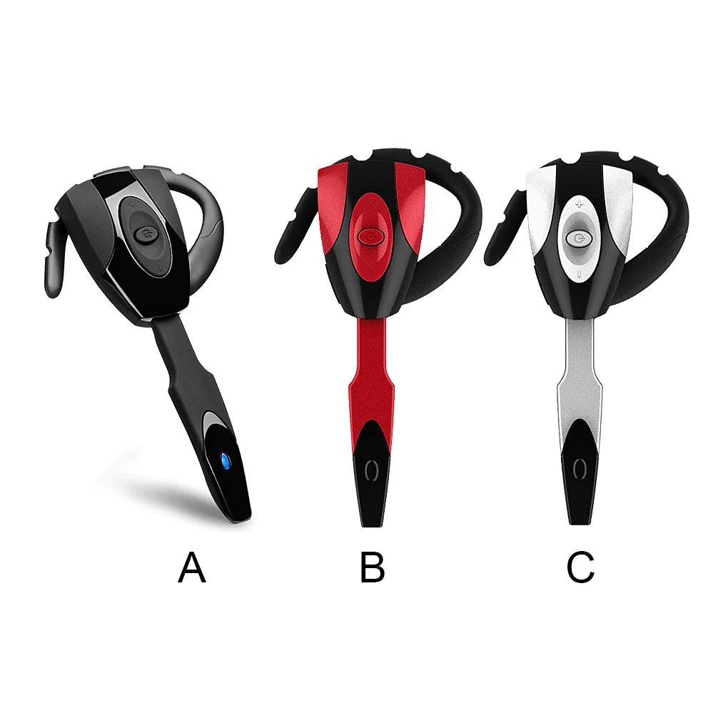 Wireless Noise-Canceling Earbuds with Built-In Microphone Bluetooth-Compatible Smartphones Tablet Headset Car