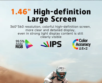 GPS Outdoor 1000mAh Battery Smartwatches Men 100+ Sports Mode Compass Heart Rate 3ATM Waterproof Bluetooth Call Smart Watch