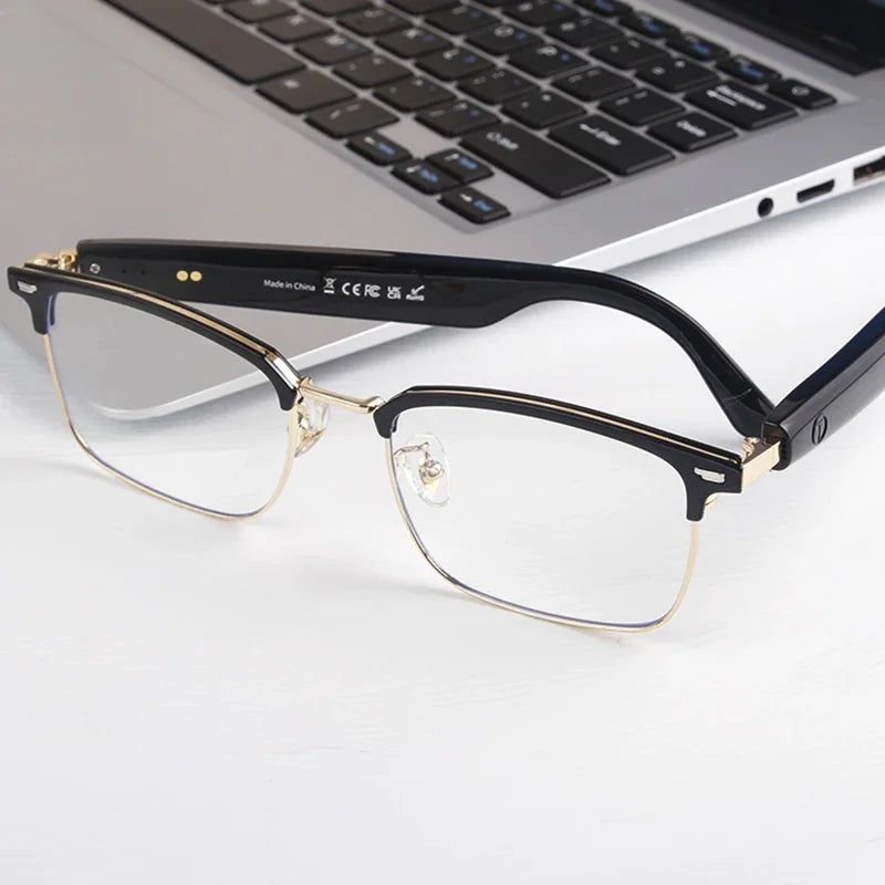 GS13 Smart Glasses Intelligent Color Changing Lenses Bluetooth Call Outdoor Sports Photograph Music Blue Light Smart Sunglasses
