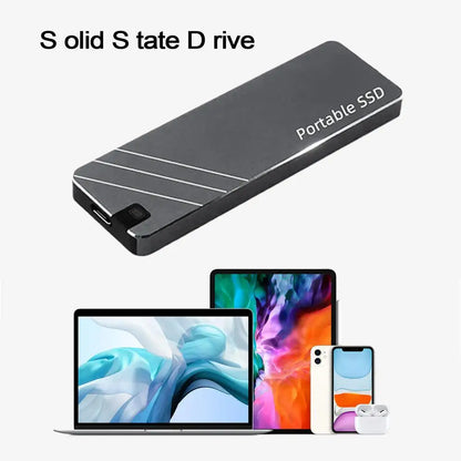 High Speed Portable SSD 1TB External Hard Drive Hard Drive External Expansion High Speed Transmission Back up Hard Drive
