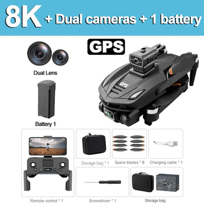 Xiaomi Mijia New V168 Drone Professinal Three Camera Wide Angle Optical GPS Localization Four-way Obstacle Avoidance Quadcopter