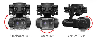 L600 PRO MAX GPS Drone Professional 4K 3-Axis PTZ HD Dual Camera Obstacle Avoidance Brushless Motor 5G WIFI RC Quadcopter Toys