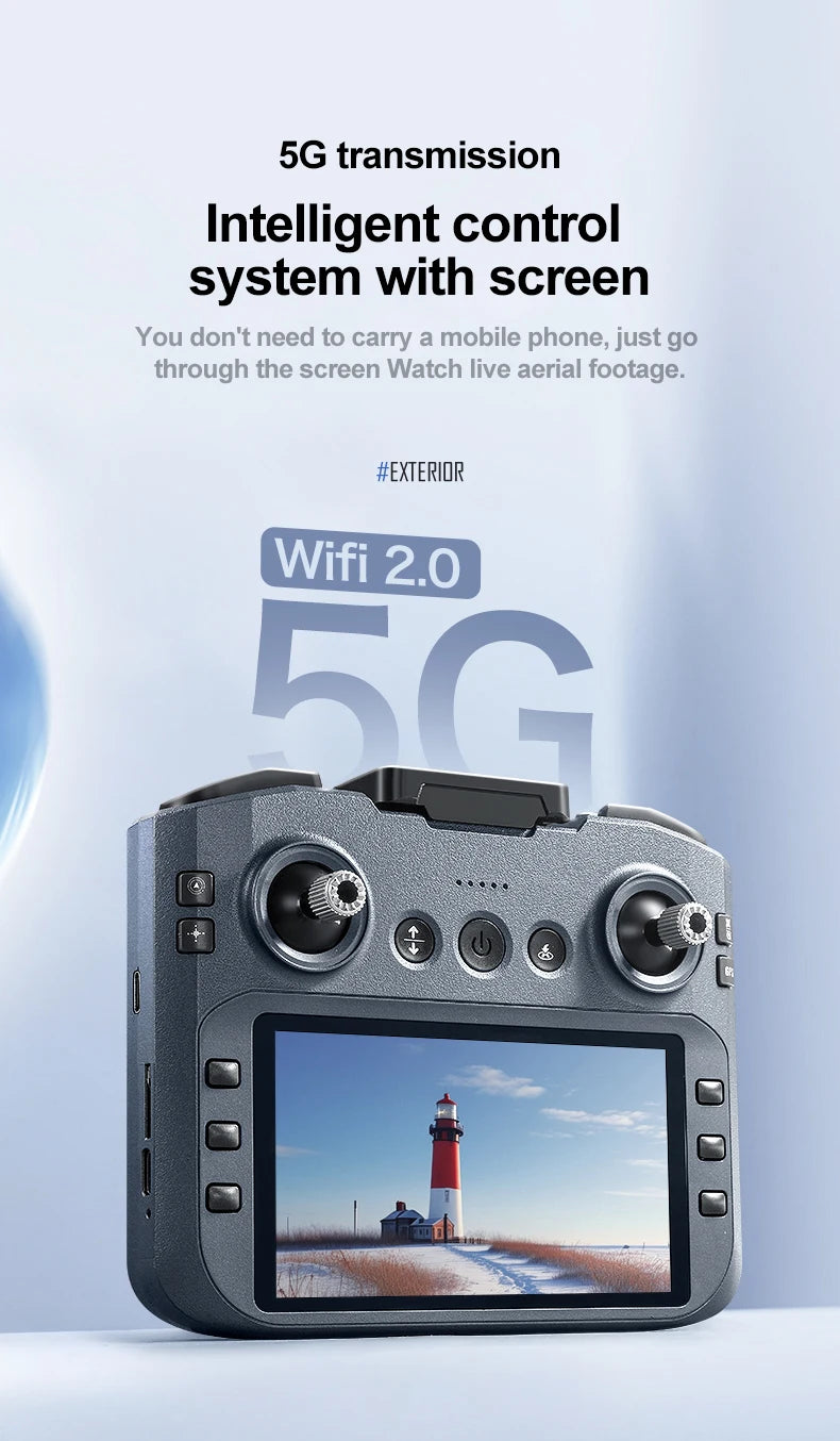 Beast SG601 PRO With Screen GPS Drone Aerial 8K HD Professional Quadcopter Obstacle Avoidance Brushless Remote Control Aircraft