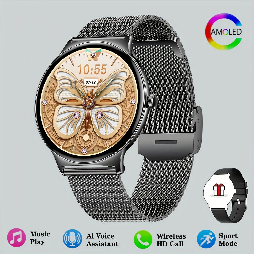 2025 Smart Watch Man Woman Ultra-thin Gift Full Touch Screen Sports Fitness Watch BT Call Digital SmartWatch For Android IOS New