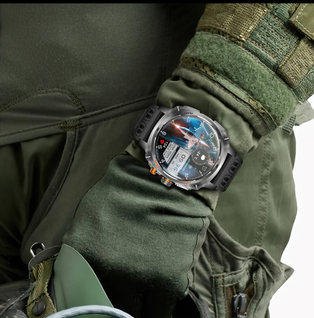 LIGE NEW Smart Watch Men 800mAh Large Battery Bluetooth Call IP67 Waterproof Smartwatch 100+Sport Health Monitor Smartwatches