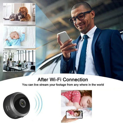 A9 Smart Home Security Camera WiFi Wireless 1080P Video Surveillance Remote Monitoring Motion Detection Night Vision Recorder