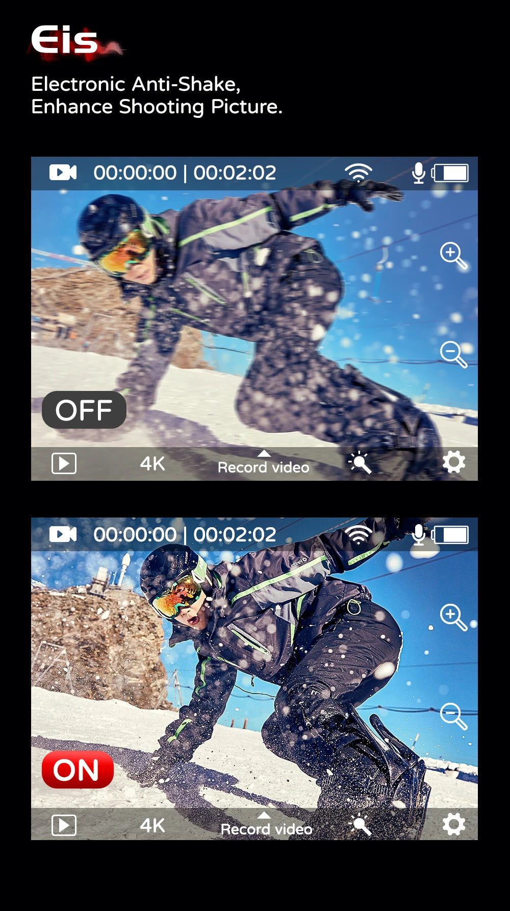 SJCAM C100 / C100Plus Mini Thumb Camera 1080P30FPS / 4K30FPS H.265 12MP 2.4G WiFi 30M Waterproof Case Action Sport DV Camcorder