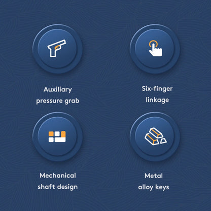 G21 1 Pair 6 Finger Game Controller Gamepad Flexible Sensitive Gaming Aim Shooting Triggers Joystick Button for PUBG Mobile