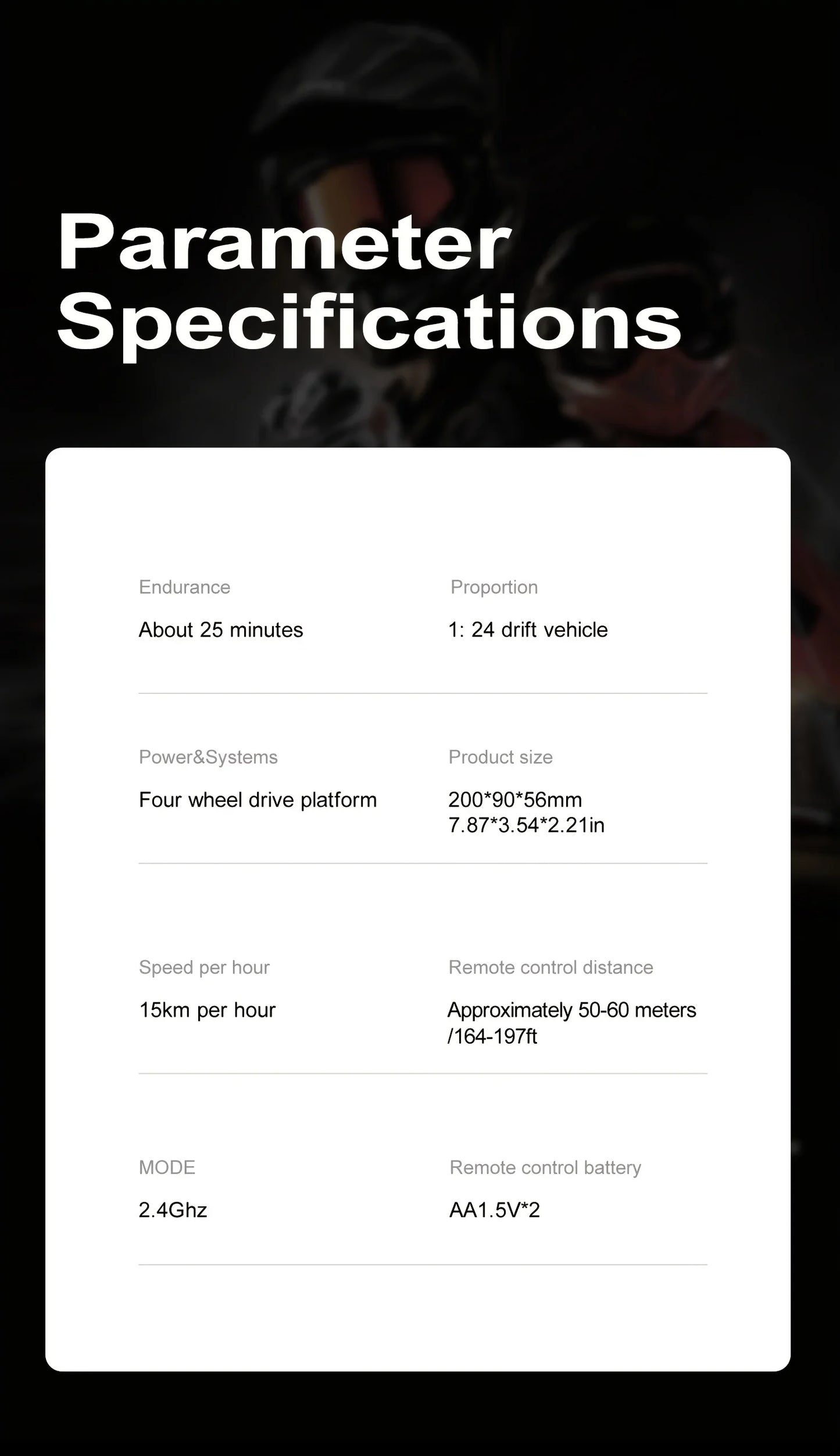 RC Cars 4WD 1:24 20KM/H Full Proportional High RC Drift Car Speed RC Car with LED Lights and Drifting Tires Racing Sport Toy Car