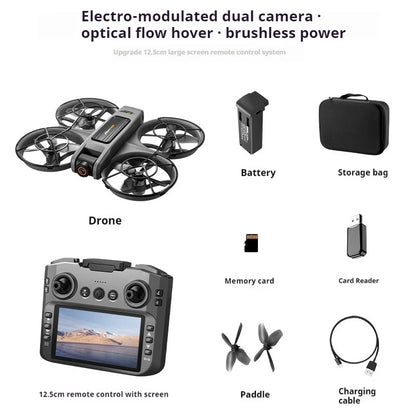 2025 New Xiaomi S156 Professional Drone With 8k Camera 5g Wifi Fpv Uav Quadcopter Obstacle Avoidance Remote Control Screen