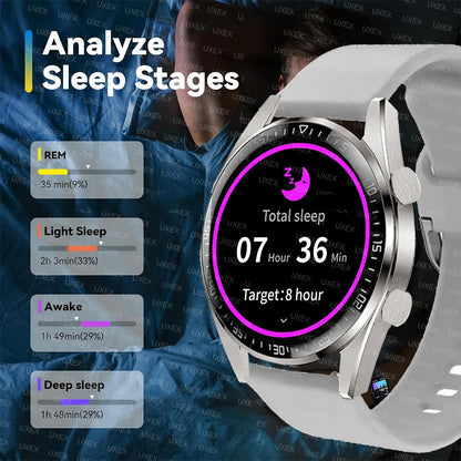 New Plus Smartwatch Hombre Bluetooth Call HD Screen Full Offers Today Health Tracking Diy Faces Gift Men Watches Smart Commerce