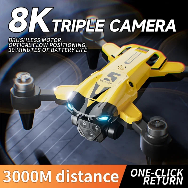 Xiaomi M5 Drone Professional Three Camera 360° Obstacle Avoidance Photography Optical Flow Positioning Brushless Security Drone