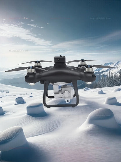 New KY102 Remote Control Drone With 8K HD Dual Cameras 360°Obstacle Avoidance Brushless Motors Screen Aerial Photography RC Toy