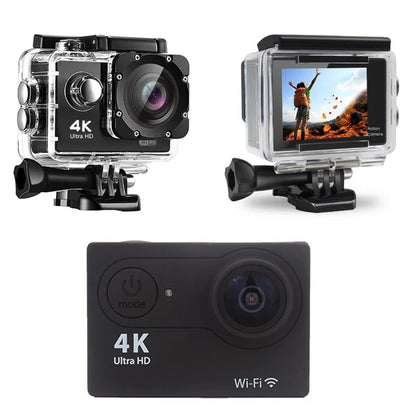 Ultra HD 4K Action Camera 1080P/30FPS 2.0 inch Screen WiFi Remote Control Mini Cameras Waterproof DV Helmet Go Sport Camera Pro