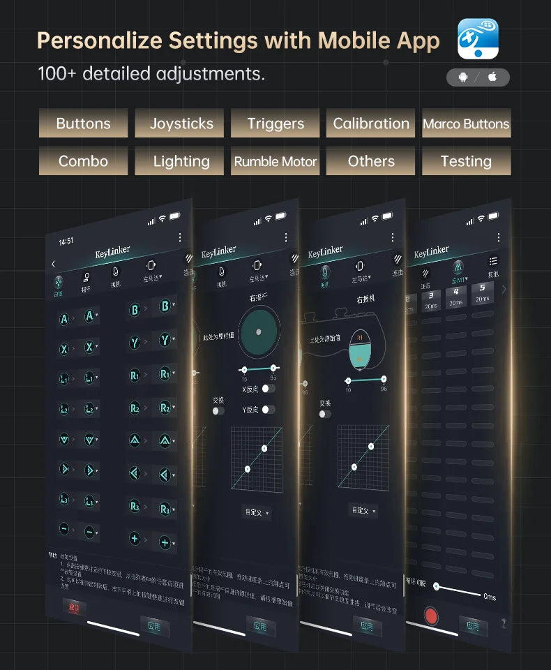 MACHENIKE G5Pro V2 Ultimate Gaming Controller Optical Trigger ABXY Button Hot-Swappable Joystick 4K Resolution For Switch PC