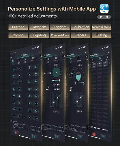 MACHENIKE G5Pro V2 Ultimate Gaming Controller Optical Trigger ABXY Button Hot-Swappable Joystick 4K Resolution For Switch PC