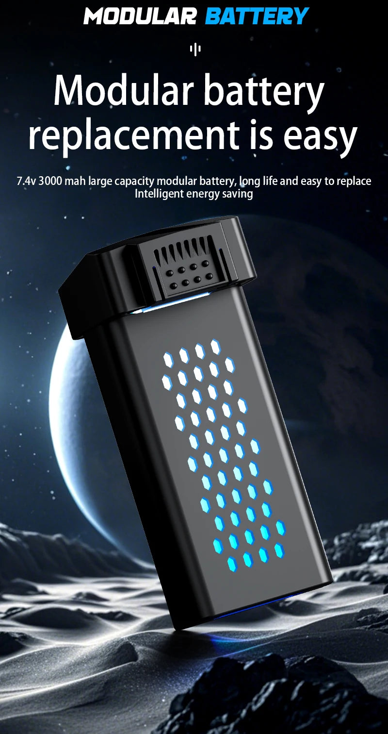 AE3 PRO Max NEW LCD SC GPS Drone 8K Dual Camera 5G Wifi FPV 3-Axis Gimbal Professional Obstacle Avoidance Quadcopter RC Dron Toy