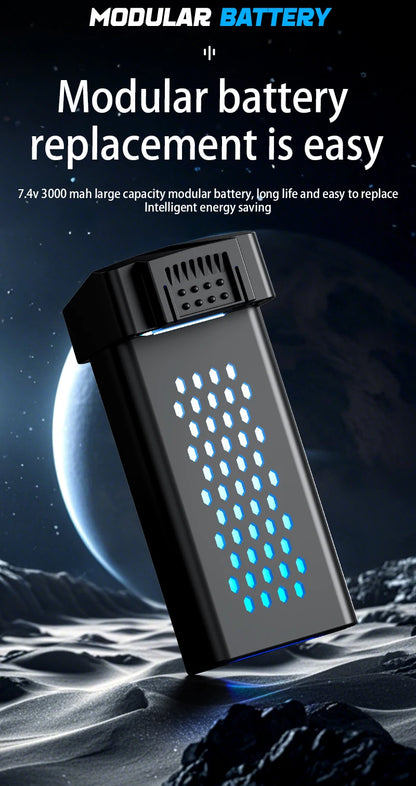 AE3 PRO Max NEW LCD SC GPS Drone 8K Dual Camera 5G Wifi FPV 3-Axis Gimbal Professional Obstacle Avoidance Quadcopter RC Dron Toy