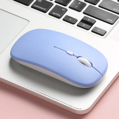 Wireless Bluetooth-compatible Mouse Portable Ergonomic Computer Mice For Laptop iPad Tablet PC Mobile Phone Office Gaming Mouse