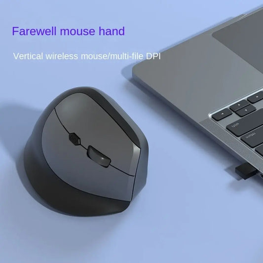 2.4G Vertical Mouse 6 Mute Buttons 800/1200/1600DPI Ergonomic Optical Mouse Comfortable Keysensitive Gaming Mice Office