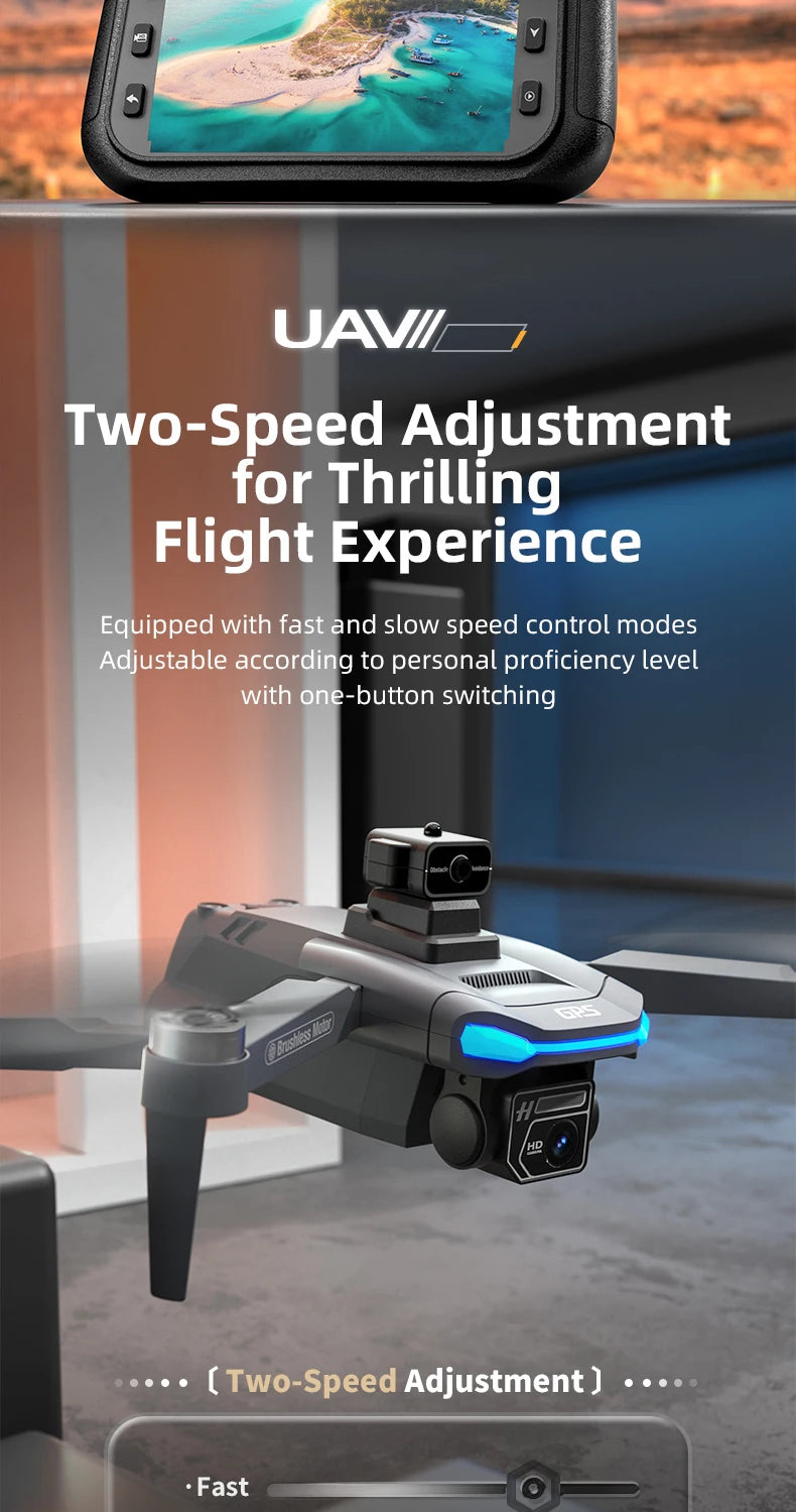 JJRC X28 Pro GPS Drone 4K Professional HD Dual Camera With Screen 5G WIFI 360° Obstacle Avoidance Brushless Rc Quadcopter Drone