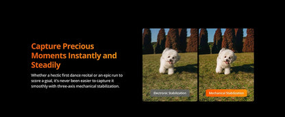 1440P QHD Display 2K Handheld Sports Pocket Camera 270° Rotatable WIFI Control Video Recorder WIFI Control Motion Camera