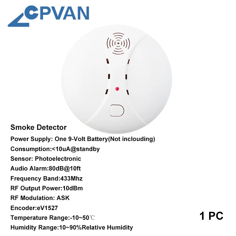 CPVAN Tuya smart Home Alarm System Wireless WiFi 4G 7 inch panel for Home burglar Security Protection Alarm Kit DIY Accessories