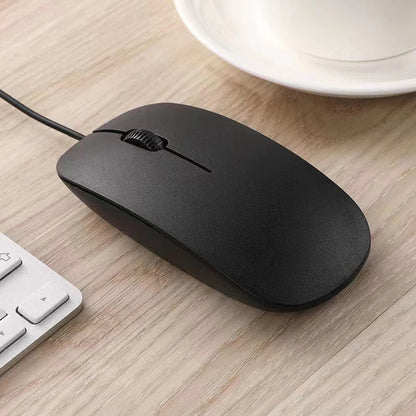 Hot Selling Neutral Wired Mouse 2.4Ghz With USB Cable Ergonomic Ultrathin Mice For PC Laptop Business Computer Office Mouse 1.2m