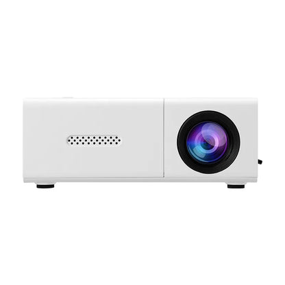 Smart Mini Portable Projector, 180° Adjustable Angle, Compatible, USB, Smartphone, TV Box, Laptop-for Movies and Presentations