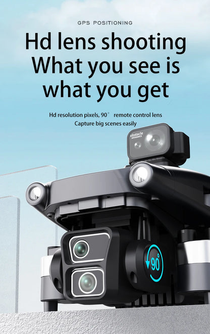 L600-1/L600 PRO MAX Remote control drone with screen Dual camera 4K Professional dron with camera GPS FPV quadcopter 3KM flight