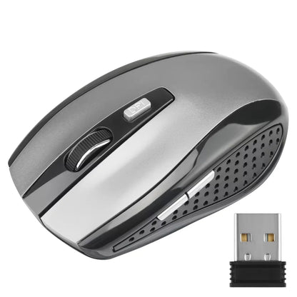 2.4G Wireless Mouse Gaming Mice Adjustable 1600DPI Optical Office Mouse Ergonomically-designed Mouse for Notebook PC MacBook