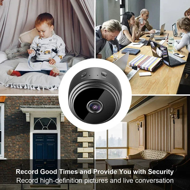 A9 Smart Home Security Camera WiFi Wireless 1080P Video Surveillance Remote Monitoring Motion Detection Night Vision Recorder