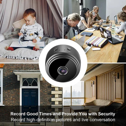 A9 Smart Home Security Camera WiFi Wireless 1080P Video Surveillance Remote Monitoring Motion Detection Night Vision Recorder