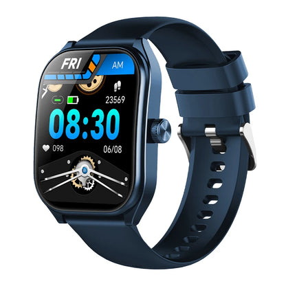 Smart Watch 2.01'' AMOLED Curved Screen IP68 Waterproof Bluetooth 5.3 Call AI Vioce Assistant Fitness Smartwatch for Men