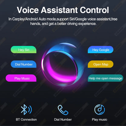 9 inch Car Radio Multimedia Video Player CarPlay Android Auto IPS Touch Screen AUX Input Bluetooth MirrorLink Universal