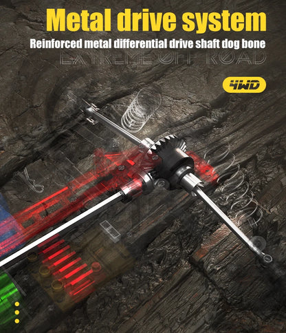 Rc Car Off Road 4x4 50km/h Or 75km/h High Speed Brushless Motor Monster Truck 1/16 Desert/Snow Racing Drift Cars Toys For Boys