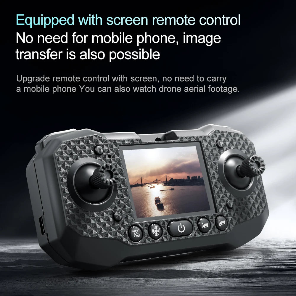 Xiaomi M6 Drone 8K Professional Aerial HD Camera 5G WIFI Intelligent Obstacle Avoidance With Screen Remote Control Drone Toys