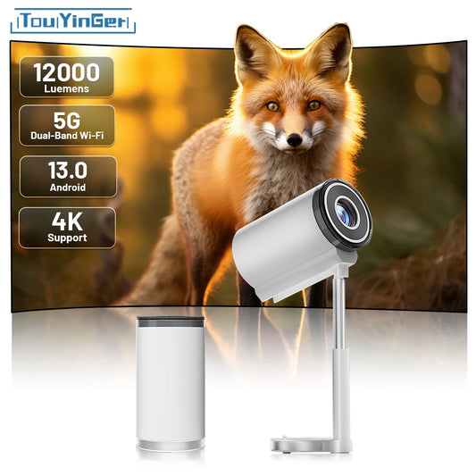 Touyinger X9 Pro Mini Portable Projector 4K Beamer full hd Android 13 Video Led projector  for Movies 3D Beam Home Theater