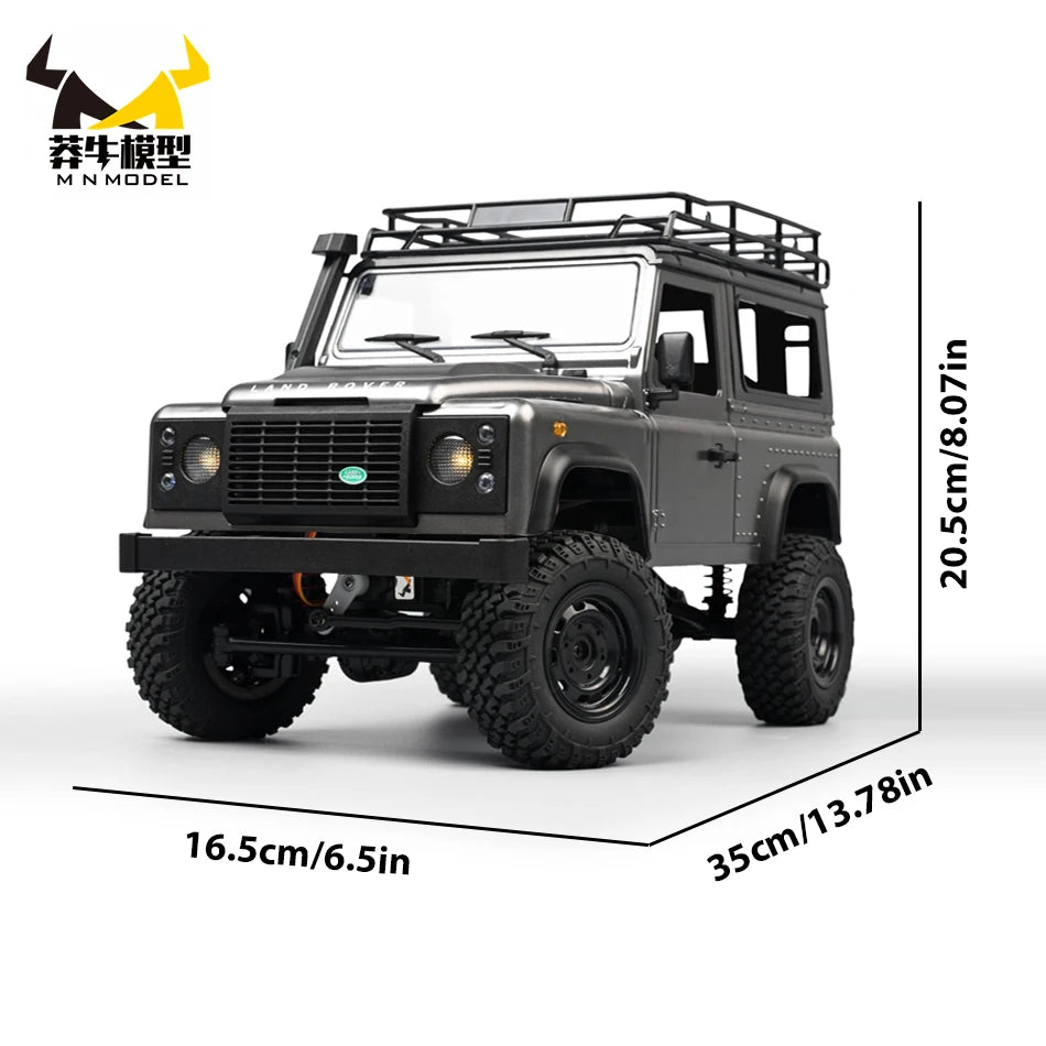 Official Licensed 1/12 4WD Off-Road RC Car MN98 Mn99S 2.4G Remote Control SUV Version Electric Climbing Car Model Toys for Kids