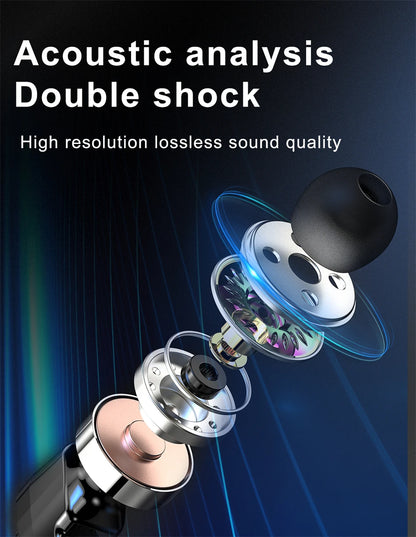 LIGE 2 in 1 Smartwatch Men 400mAh Battery Bluetooth Call With TWS Headset NFC Music Control 100+ Sport Mode Waterproof Watch Man