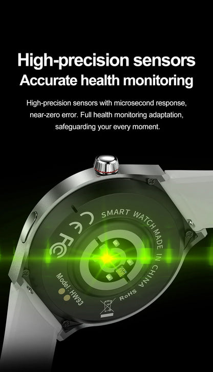 2025 New Watch 4 New Bluetooth Call Smartwatches Men 150+ Sports Mode Health Monitoring AI Voice Assistant Smart Watch IOS