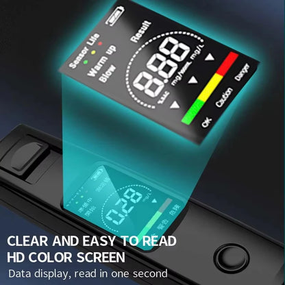 Xiaomi Alcohol Detector Portable Professional High Sensitivity Type-c Charging Breathalyzer Drunk Driving Car Electronic Tool